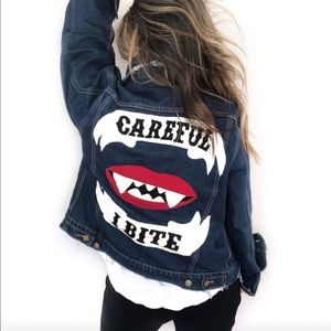 High Heel Suicide Denim Jacket